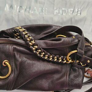 Michael Kors brown leather purse
